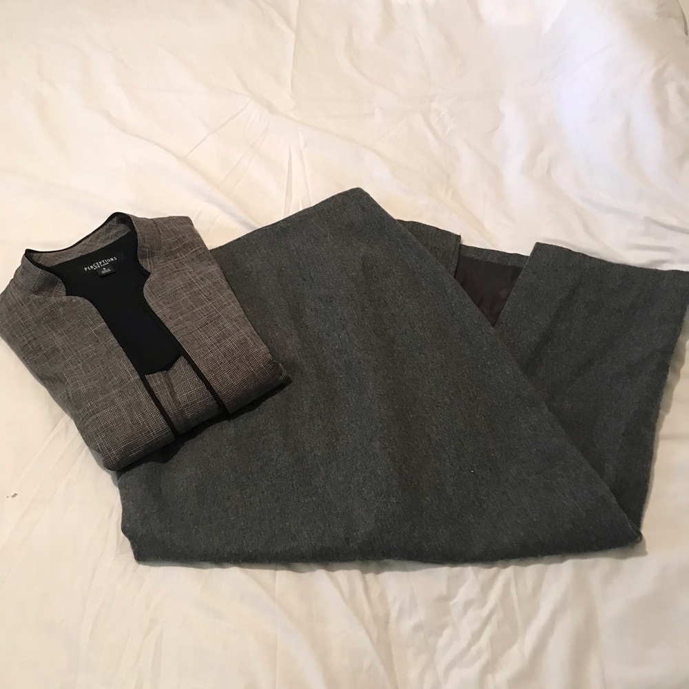 Business Bundle: Blazer jacket with pencil skirt